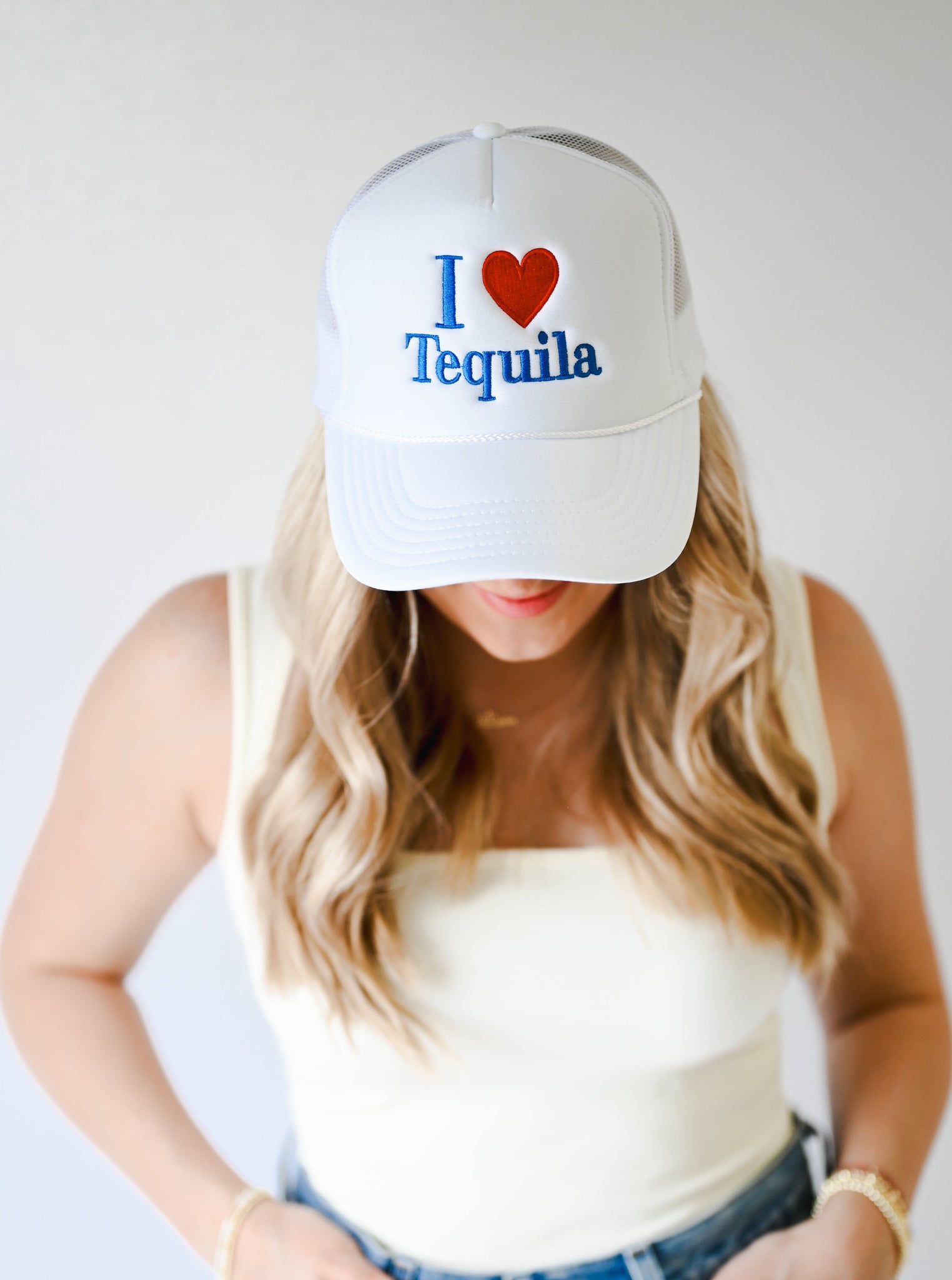 I Heart Tequila Trucker Hat