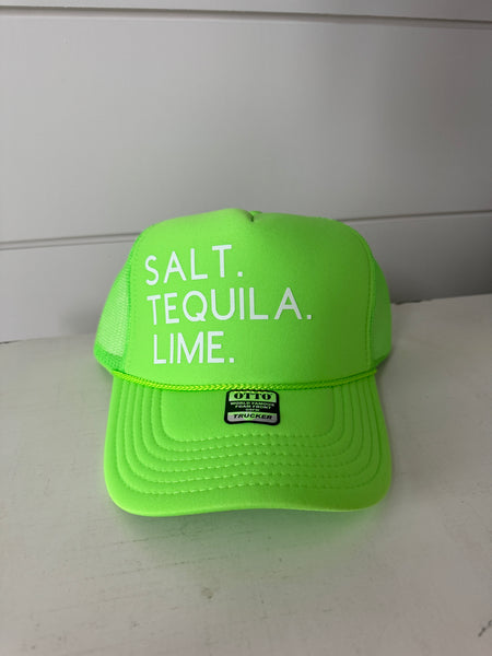 Salt Tequila Lime Trucker Hat