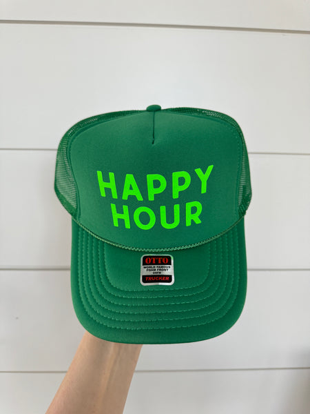 Happy Hour Trucker Hat