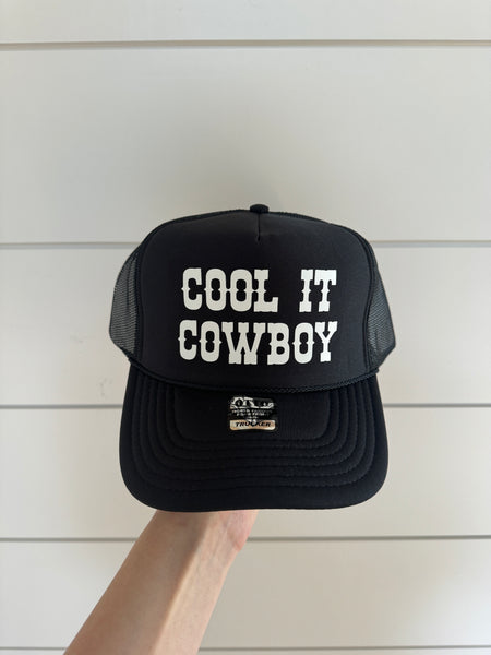 Cool It Cowboy Trucker Hat | 2 Colors