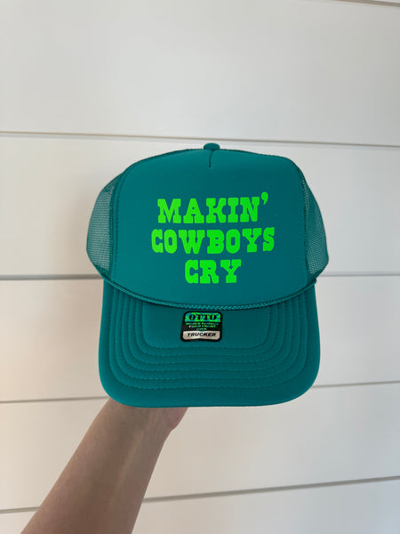 Makin' Cowboys Cry Trucker Hat | 2 Colors