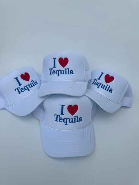 I Heart Tequila Trucker Hat