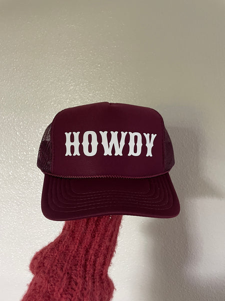 HOWDY TRUCKER HAT