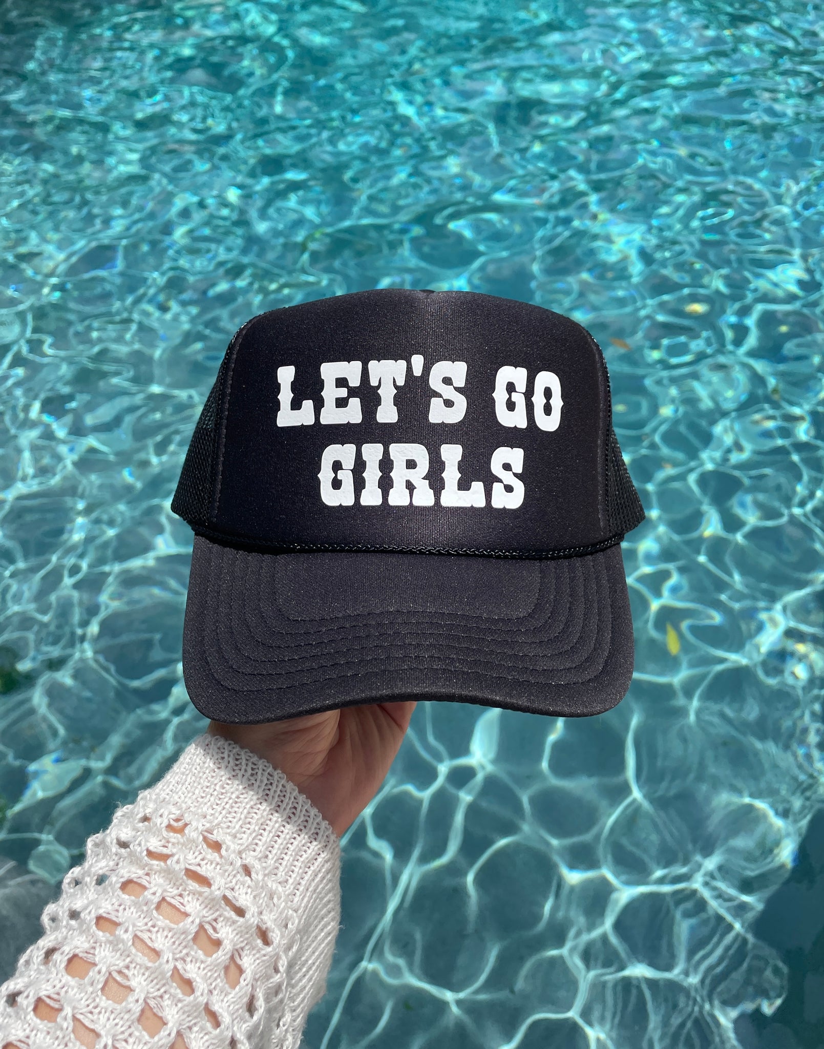 Let's Go Girls Trucker Hat