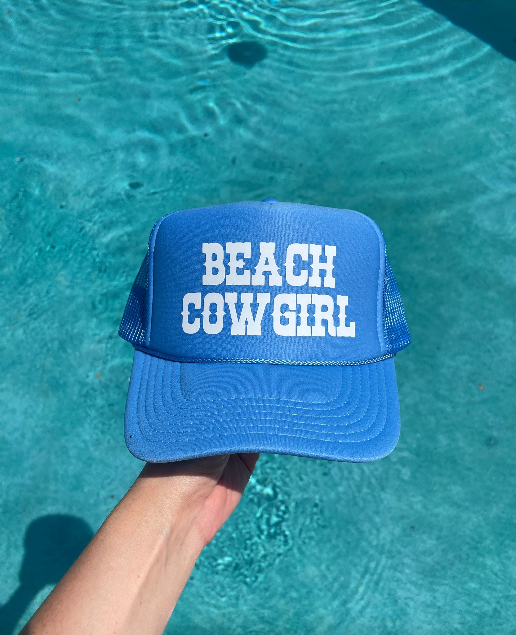 Beach Cowgirl Trucker Hat