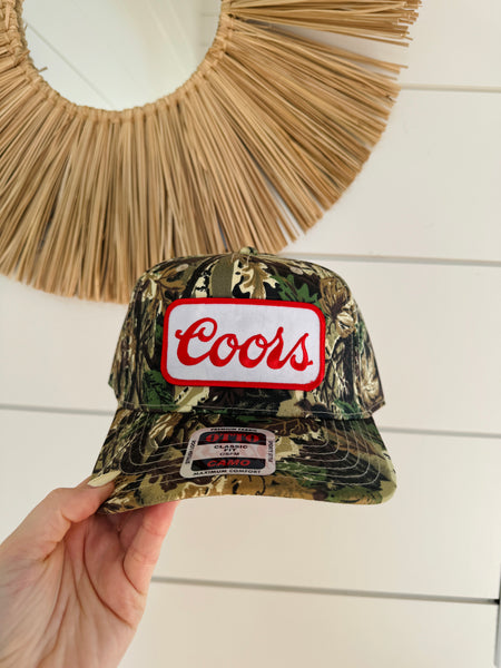 Coors Camo Patch Hat