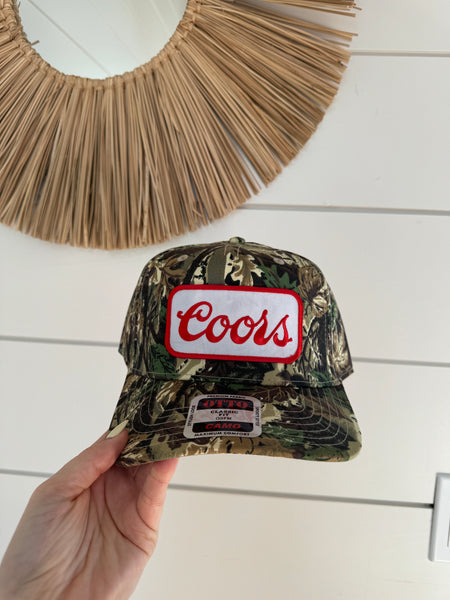 Coors Camo Patch Hat