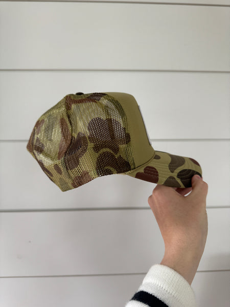 COORS BANQUET Patch Hat | Camo & Green