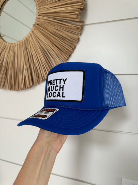 Pretty Much Local Patch Hat - Royal Blue