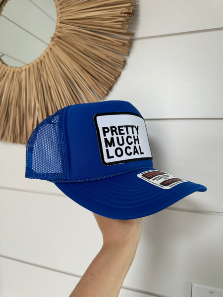 Pretty Much Local Patch Hat - Royal Blue