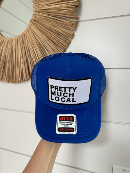 Pretty Much Local Patch Hat - Royal Blue