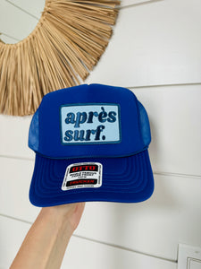 Apres Surf Patch Hat - Royal Blue