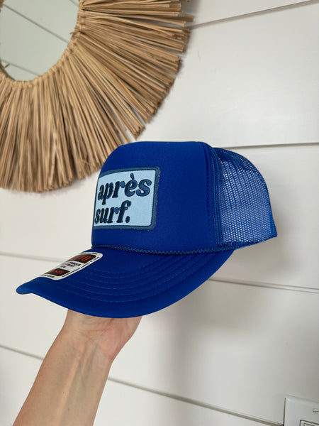 Apres Surf Patch Hat - Royal Blue