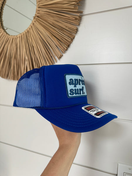Apres Surf Patch Hat - Royal Blue