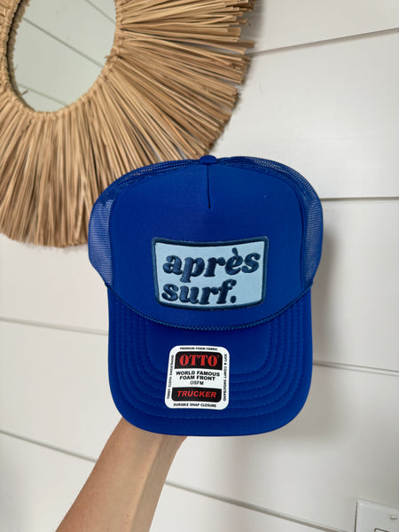 Apres Surf Patch Hat - Royal Blue