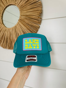 Lake Days Patch Hat - Jade