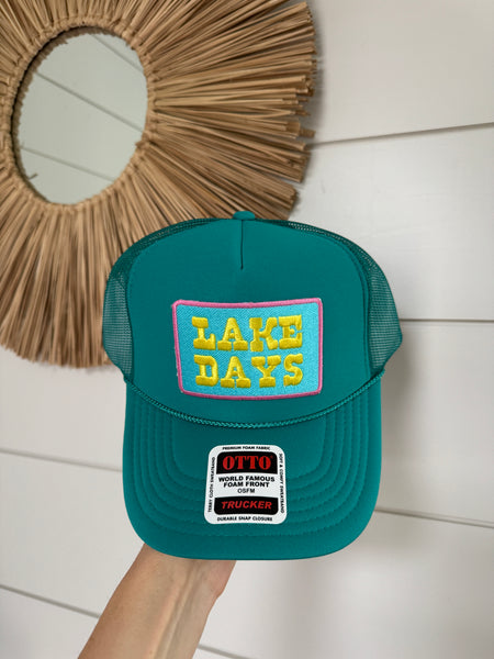 Lake Days Patch Hat - Jade