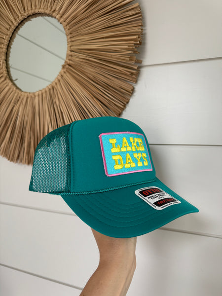 Lake Days Patch Hat - Jade