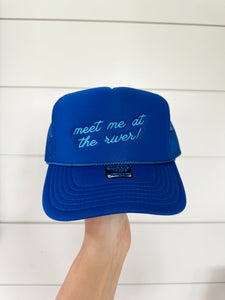 Meet Me at the River Trucker Hat | Embroidered | 2 Colors