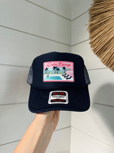 Palm Springs Patch Hat - Navy