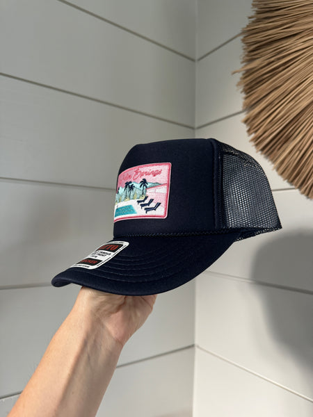 Palm Springs Patch Hat - Navy