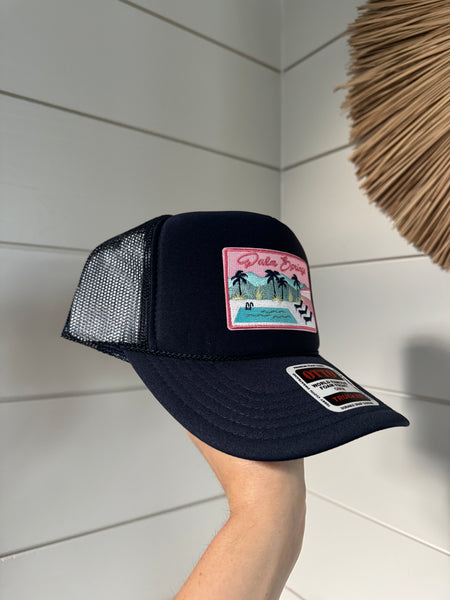 Palm Springs Patch Hat - Navy