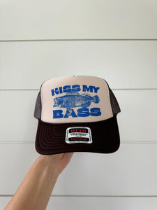 Kiss My Bass Trucker Hat