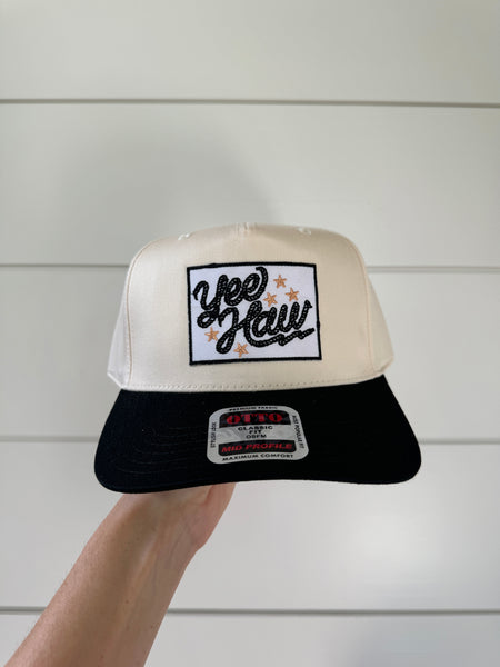 Yeehaw Star Patch Hat