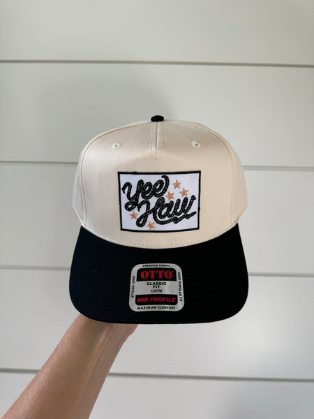 Yeehaw Star Patch Hat