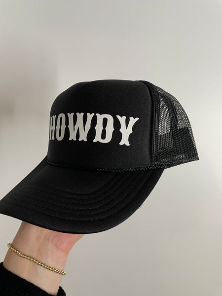 HOWDY TRUCKER HAT