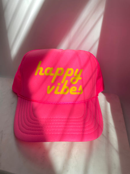 HAPPY VIBES Trucker Hat