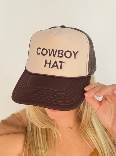 COWBOY HAT Trucker Hat